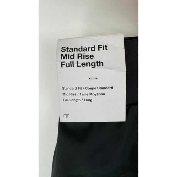 Nike Dri-Fit Bliss Victory Mid-Rise Training Pant Womens Small Black New CU4321 - Picture 9 of 11